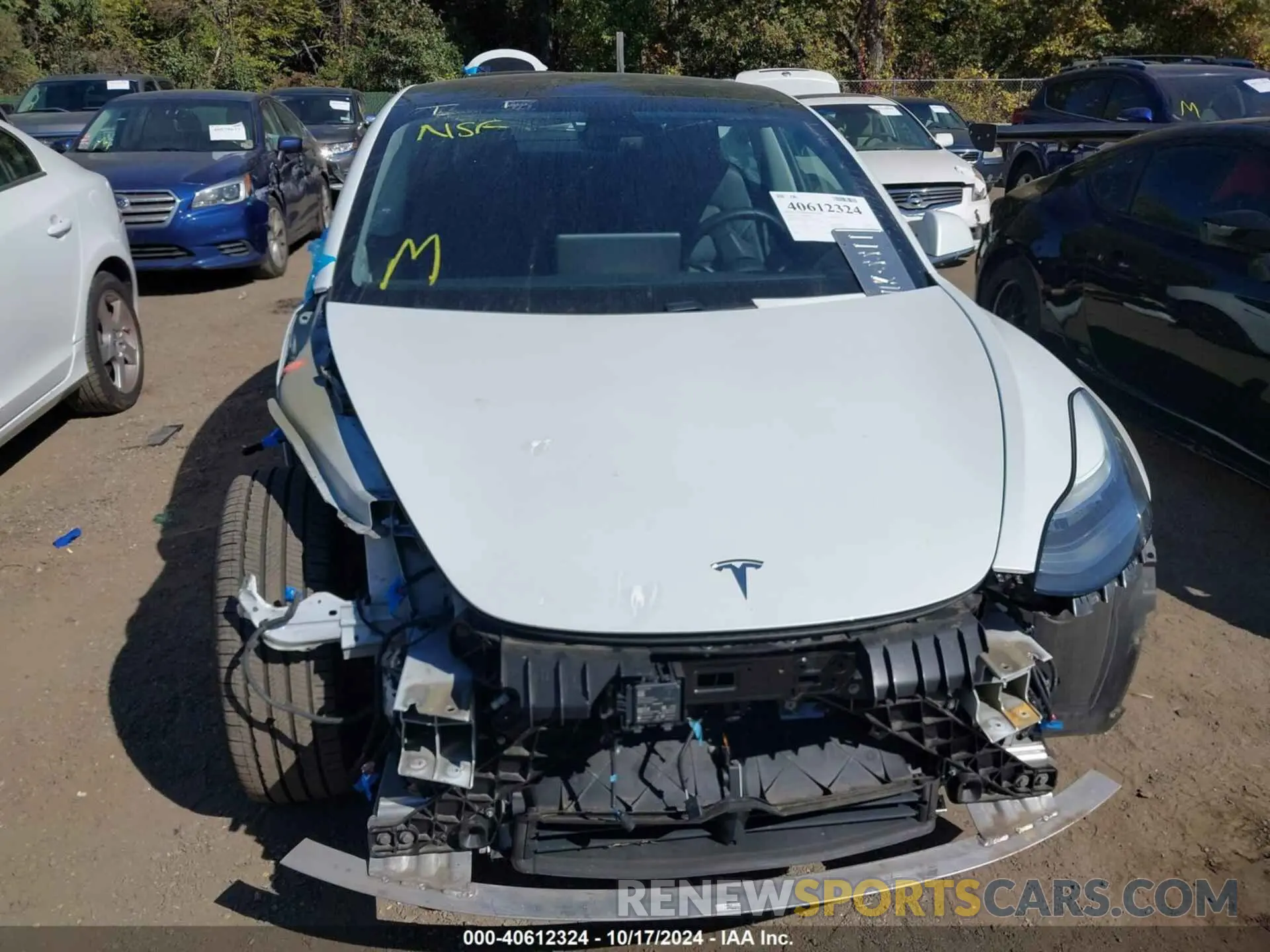 13 Photograph of a damaged car 5YJ3E1EB2LF618201 TESLA MODEL 3 2020