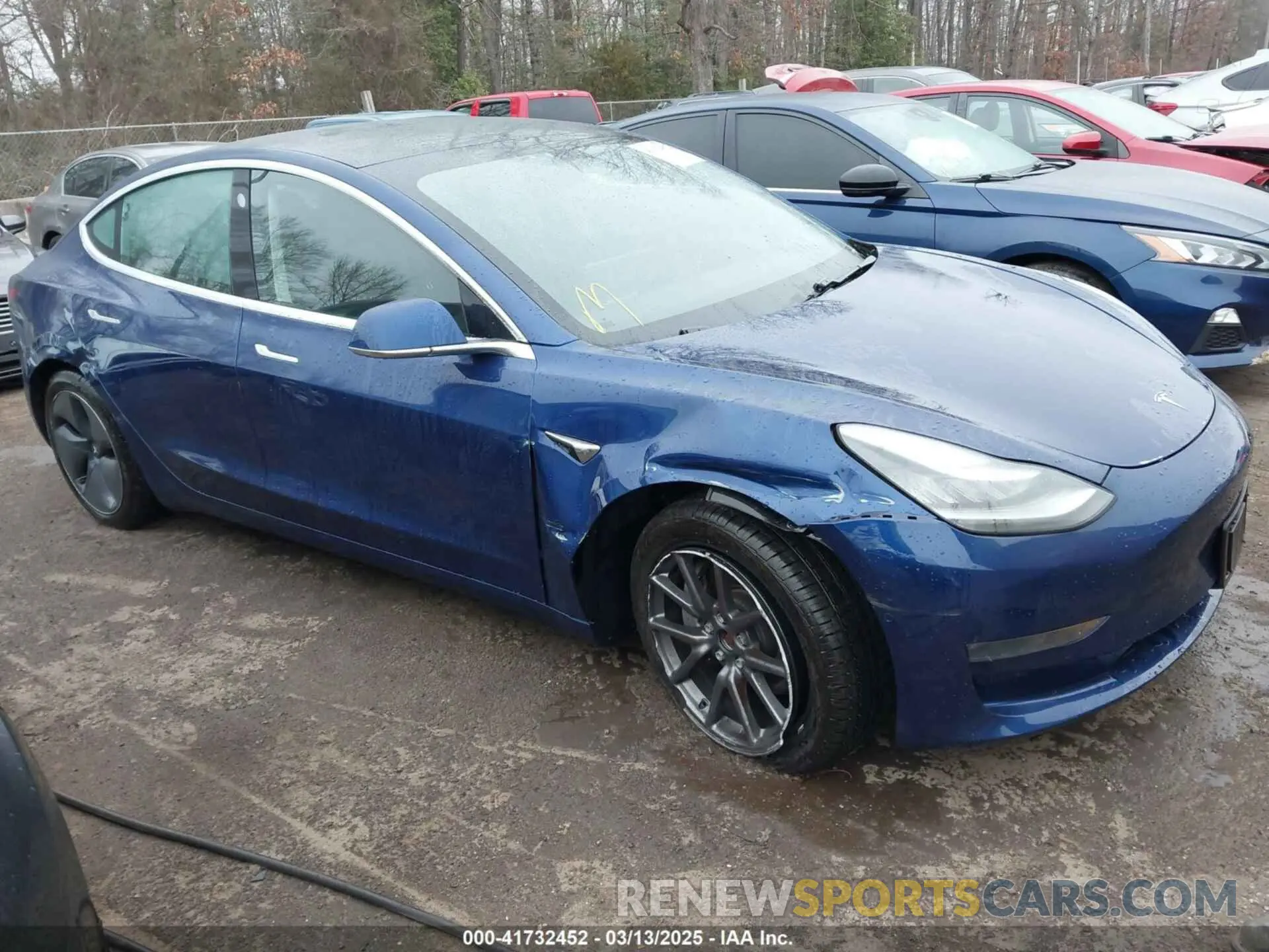 1 Фотография поврежденного автомобиля 5YJ3E1EB2LF636407 TESLA MODEL 3 2020