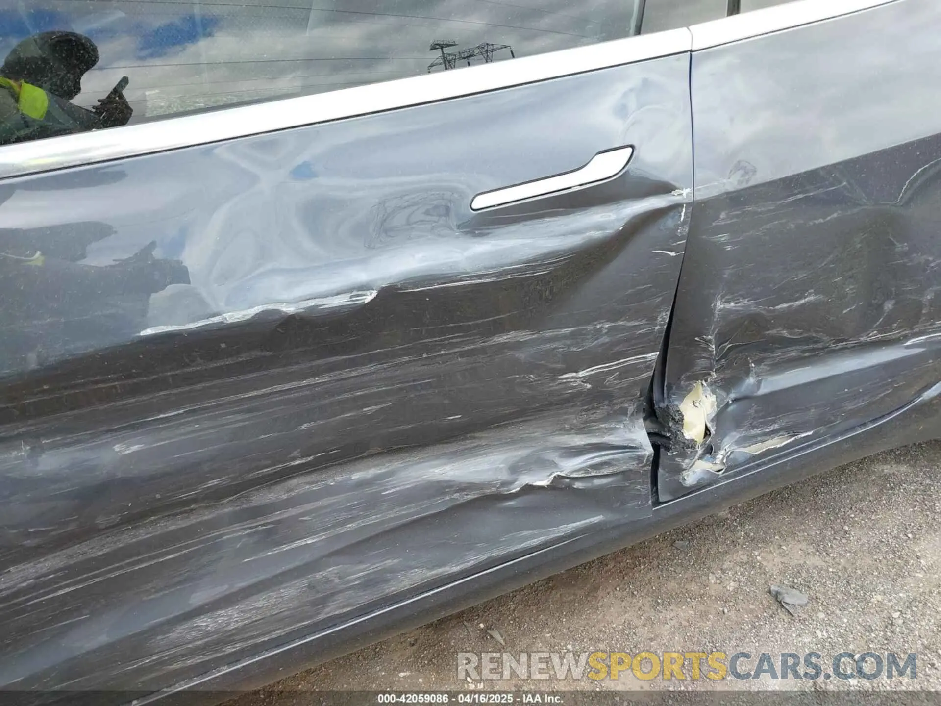 6 Photograph of a damaged car 5YJ3E1EB2LF646449 TESLA MODEL 3 2020