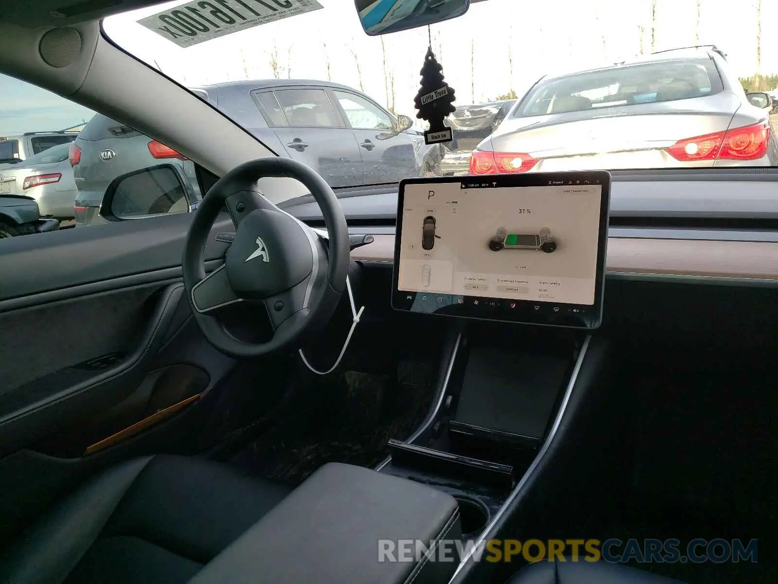 9 Photograph of a damaged car 5YJ3E1EB2LF711414 TESLA MODEL 3 2020