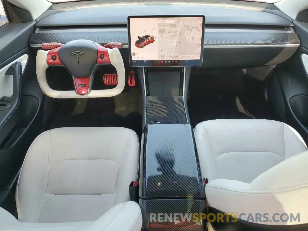 8 Photograph of a damaged car 5YJ3E1EB2LF735969 TESLA MODEL 3 2020
