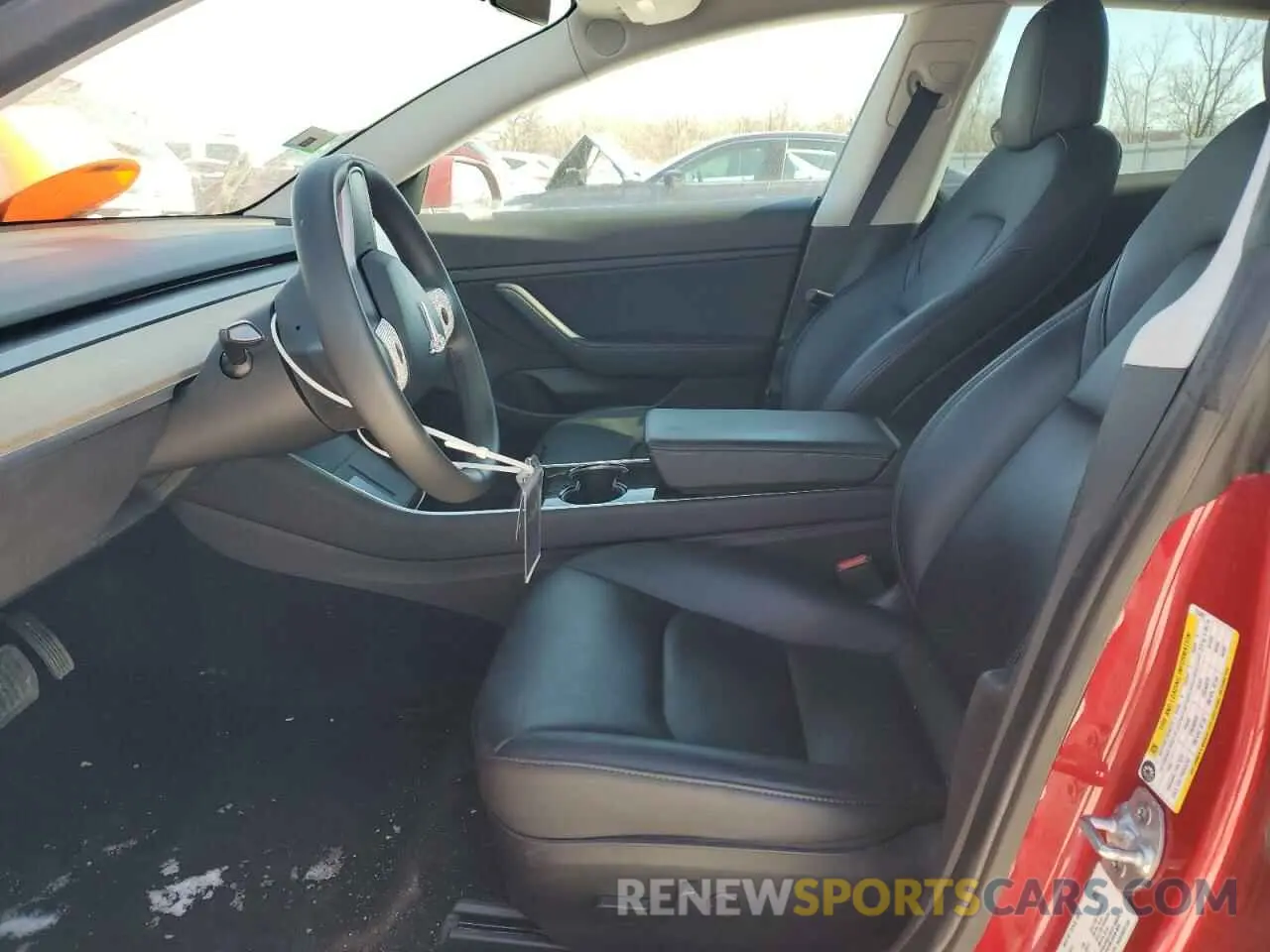 7 Photograph of a damaged car 5YJ3E1EB2LF783083 TESLA MODEL 3 2020