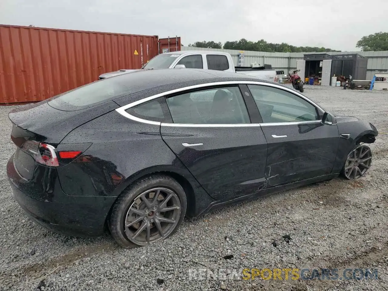 3 Photograph of a damaged car 5YJ3E1EB2LF794696 TESLA MODEL 3 2020