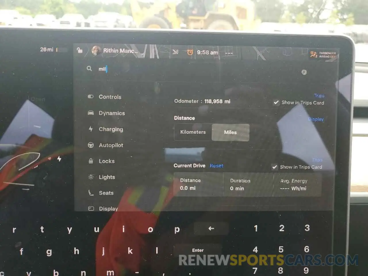 9 Photograph of a damaged car 5YJ3E1EB2LF794696 TESLA MODEL 3 2020