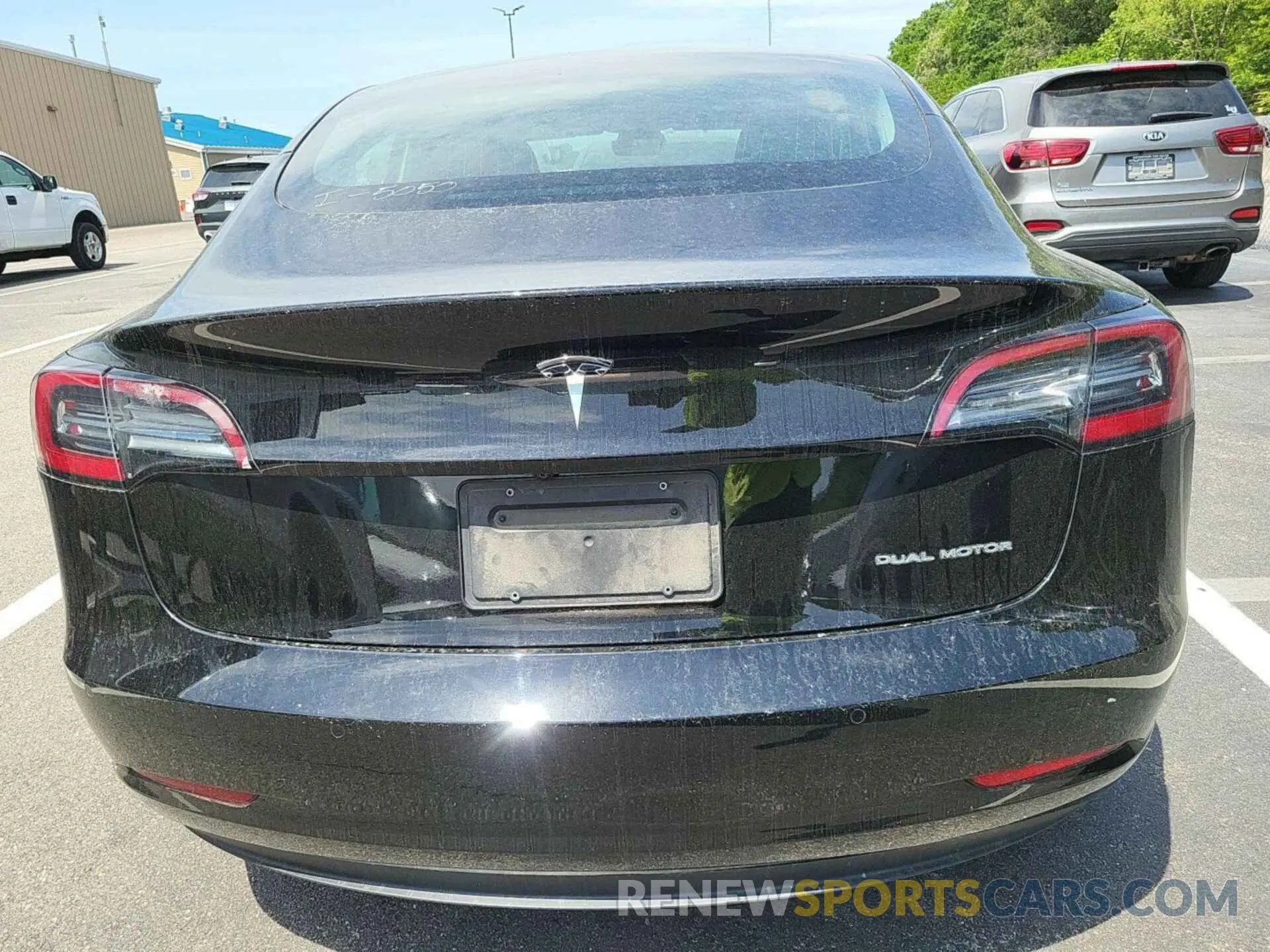 2 Photograph of a damaged car 5YJ3E1EB3LF600614 TESLA MODEL 3 2020
