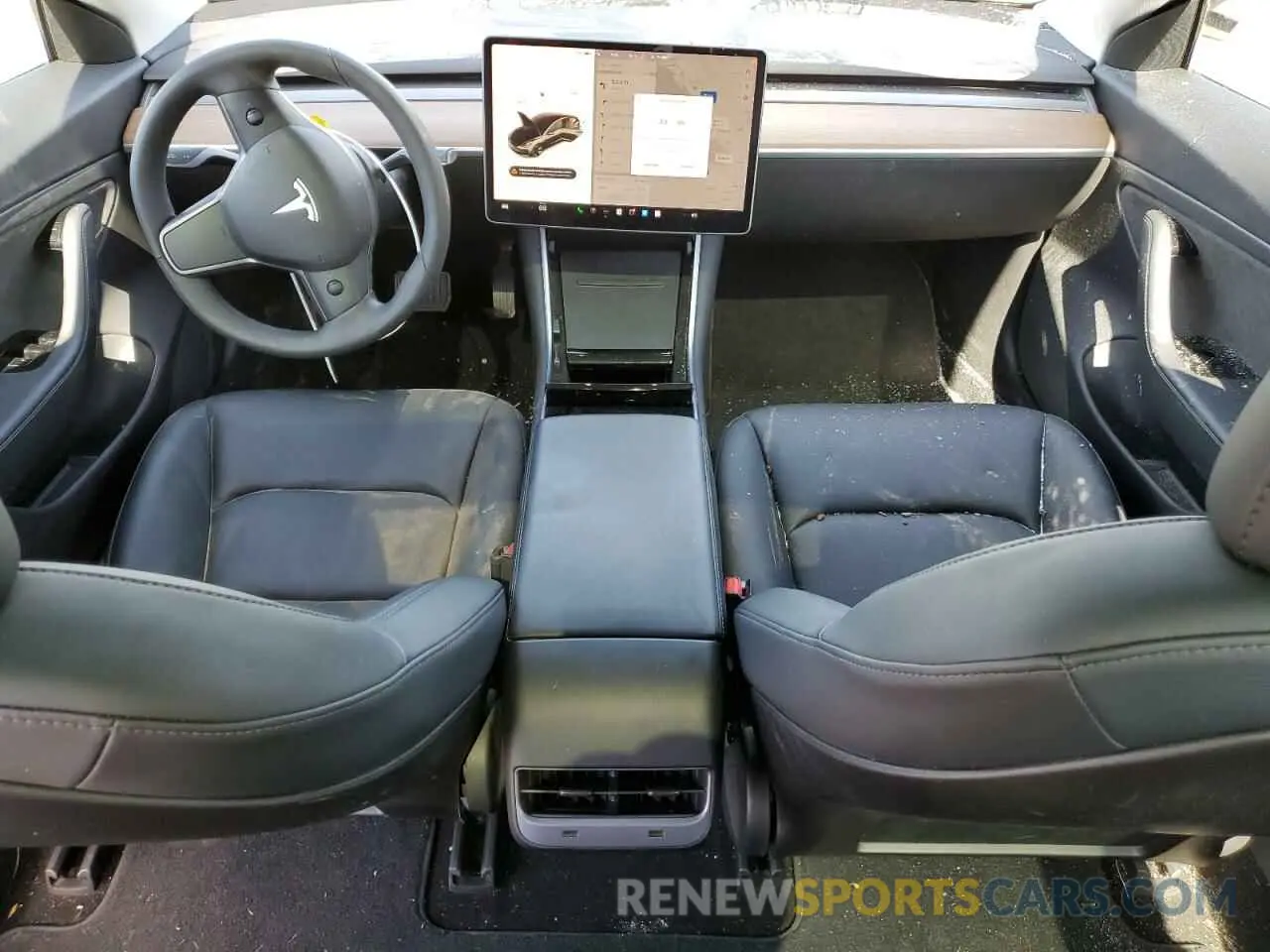 8 Photograph of a damaged car 5YJ3E1EB3LF618014 TESLA MODEL 3 2020