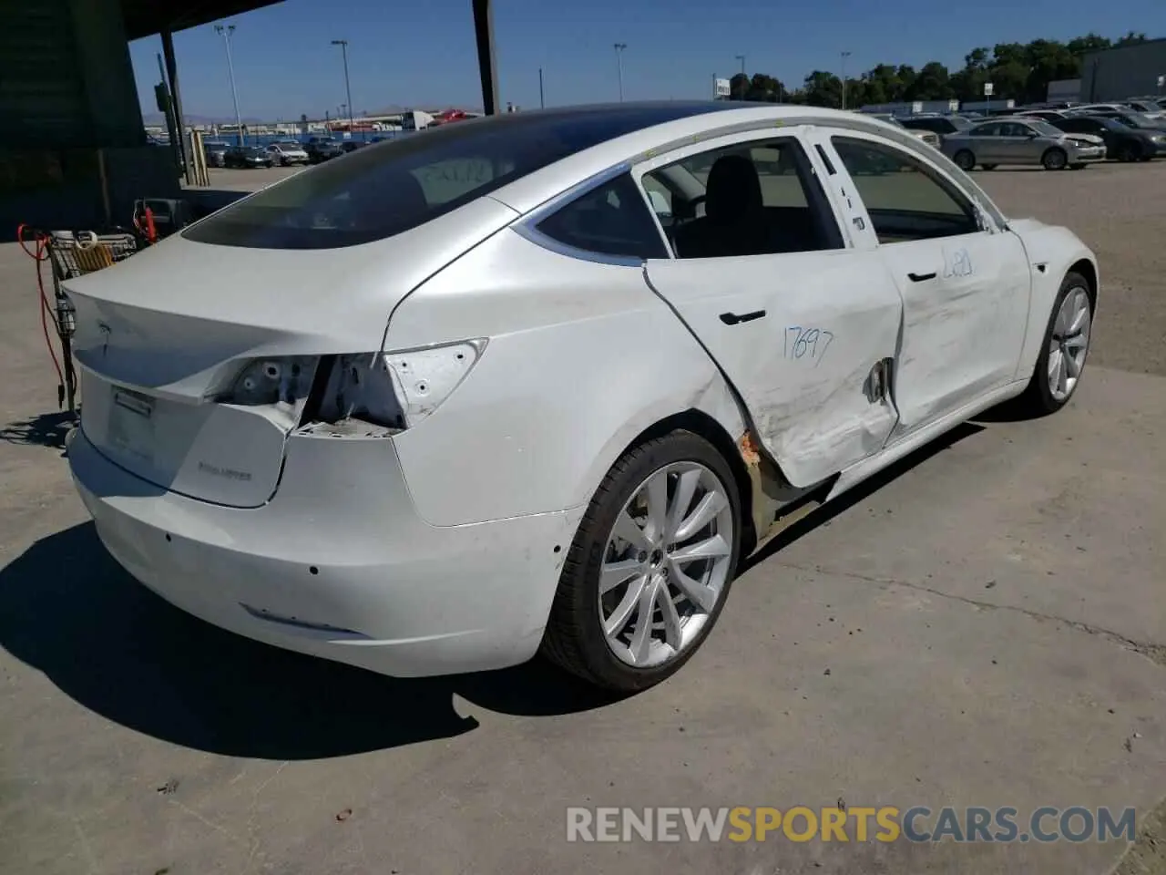 9 Фотография поврежденного автомобиля 5YJ3E1EB3LF621687 TESLA MODEL 3 2020
