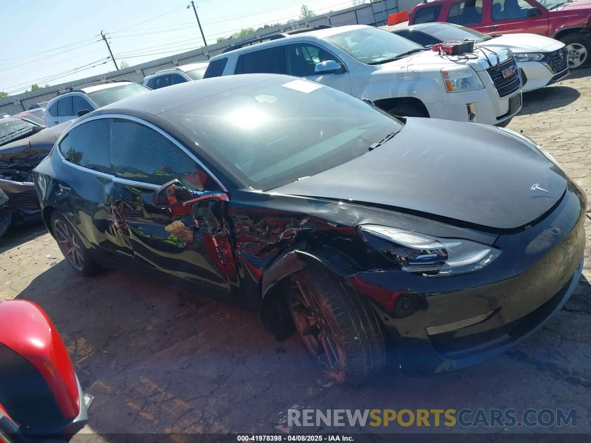 12 Photograph of a damaged car 5YJ3E1EB3LF622290 TESLA MODEL 3 2020