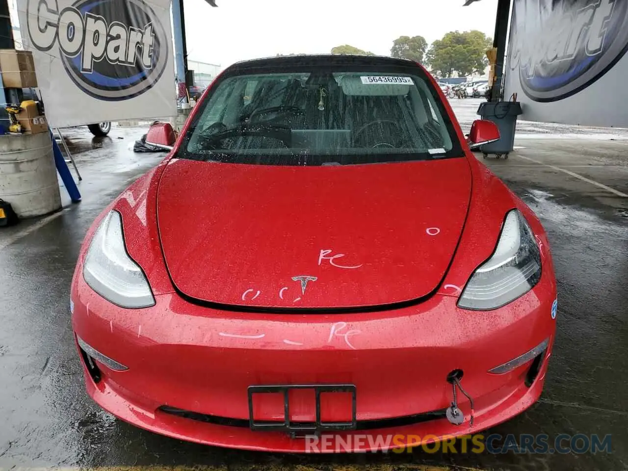 5 Photograph of a damaged car 5YJ3E1EB3LF646301 TESLA MODEL 3 2020
