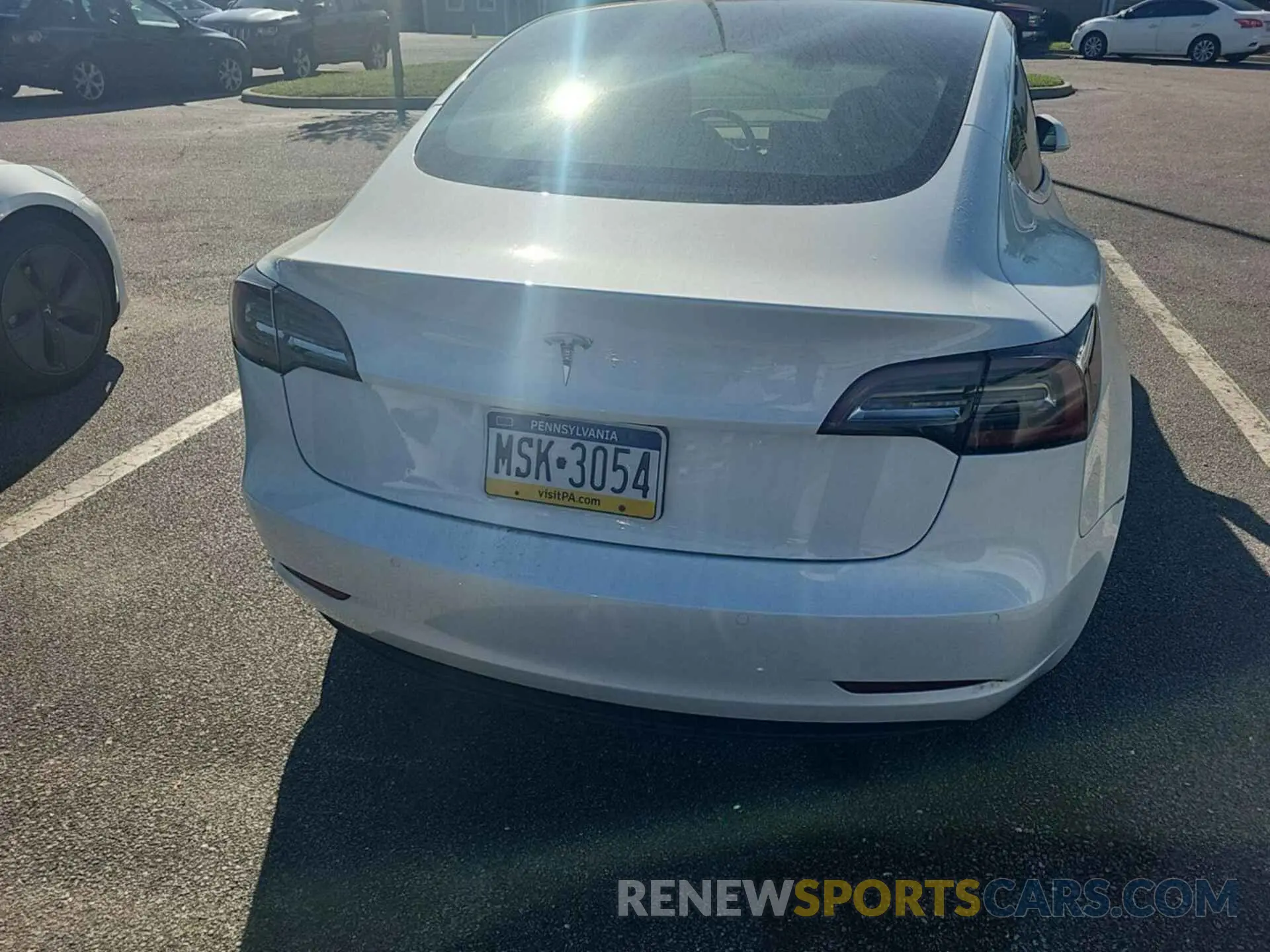 21 Фотография поврежденного автомобиля 5YJ3E1EB3LF646315 TESLA MODEL 3 2020