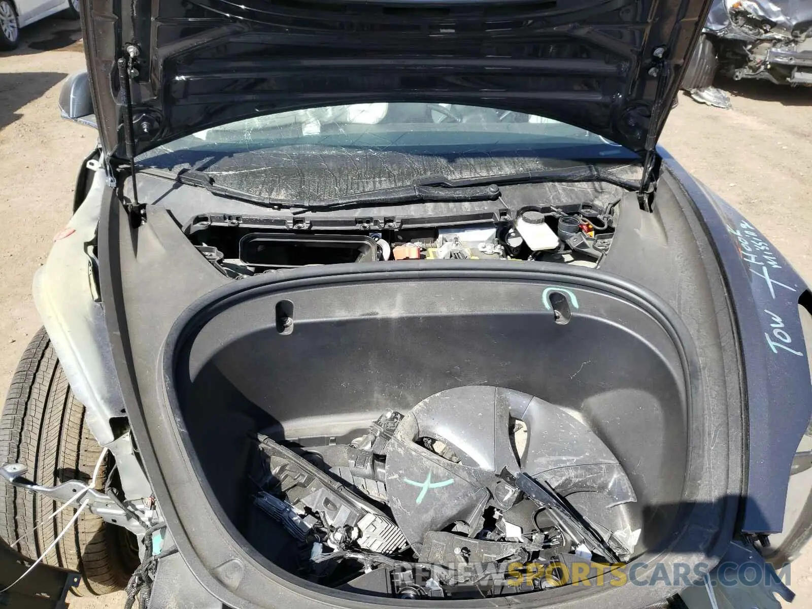 7 Photograph of a damaged car 5YJ3E1EB3LF651384 TESLA MODEL 3 2020