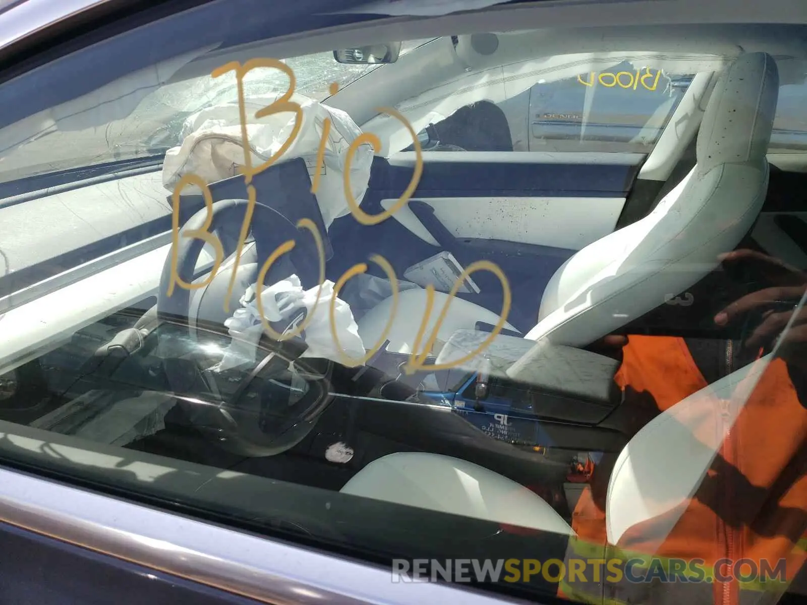 8 Photograph of a damaged car 5YJ3E1EB3LF651384 TESLA MODEL 3 2020