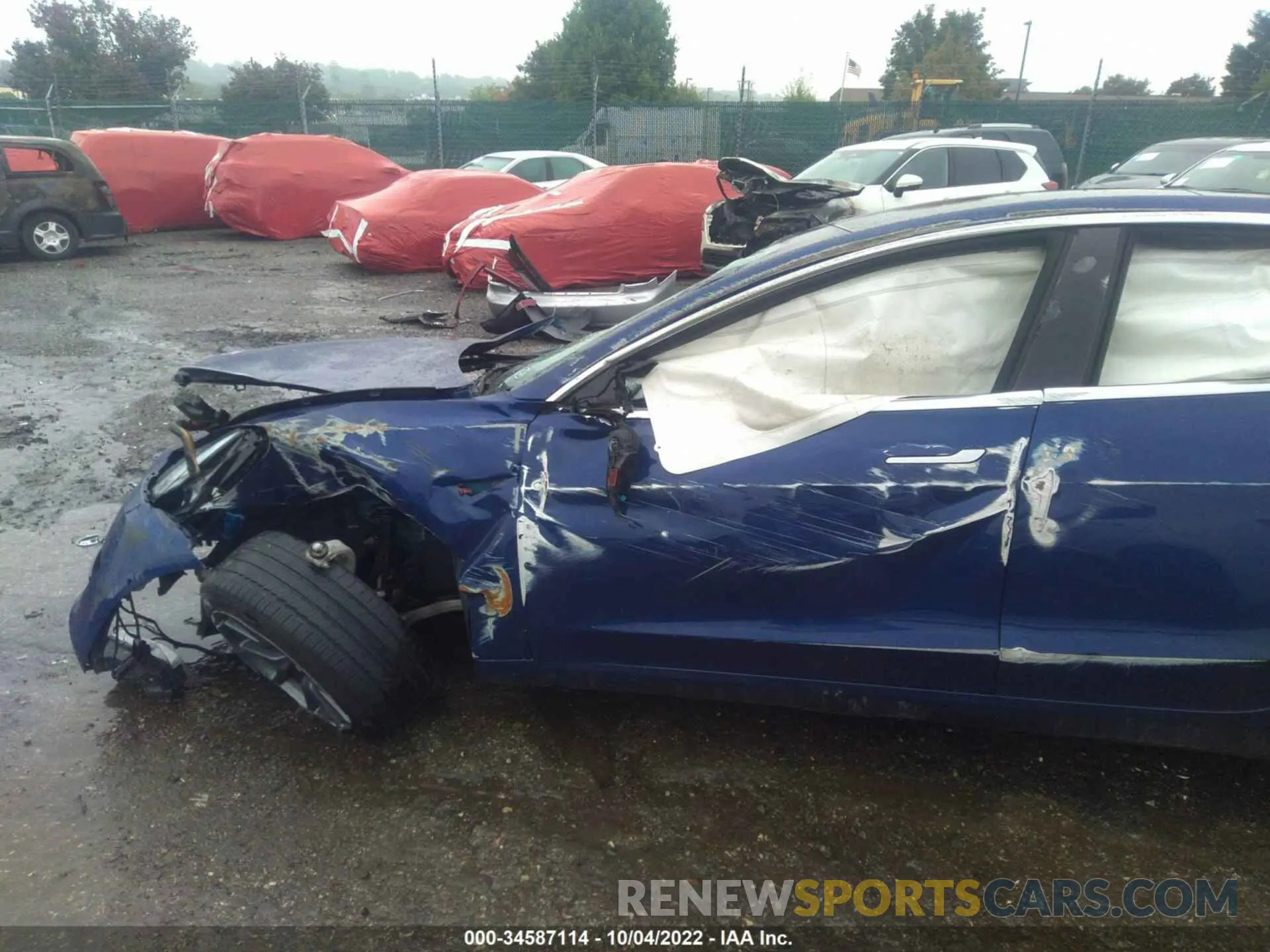 6 Фотография поврежденного автомобиля 5YJ3E1EB3LF668542 TESLA MODEL 3 2020