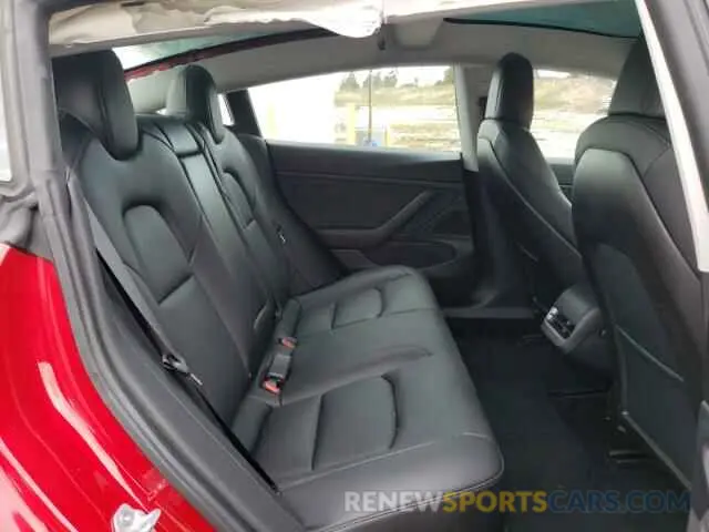 6 Photograph of a damaged car 5YJ3E1EB3LF723149 TESLA MODEL 3 2020