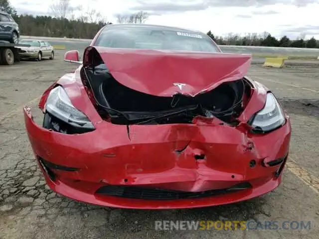 9 Photograph of a damaged car 5YJ3E1EB3LF723149 TESLA MODEL 3 2020