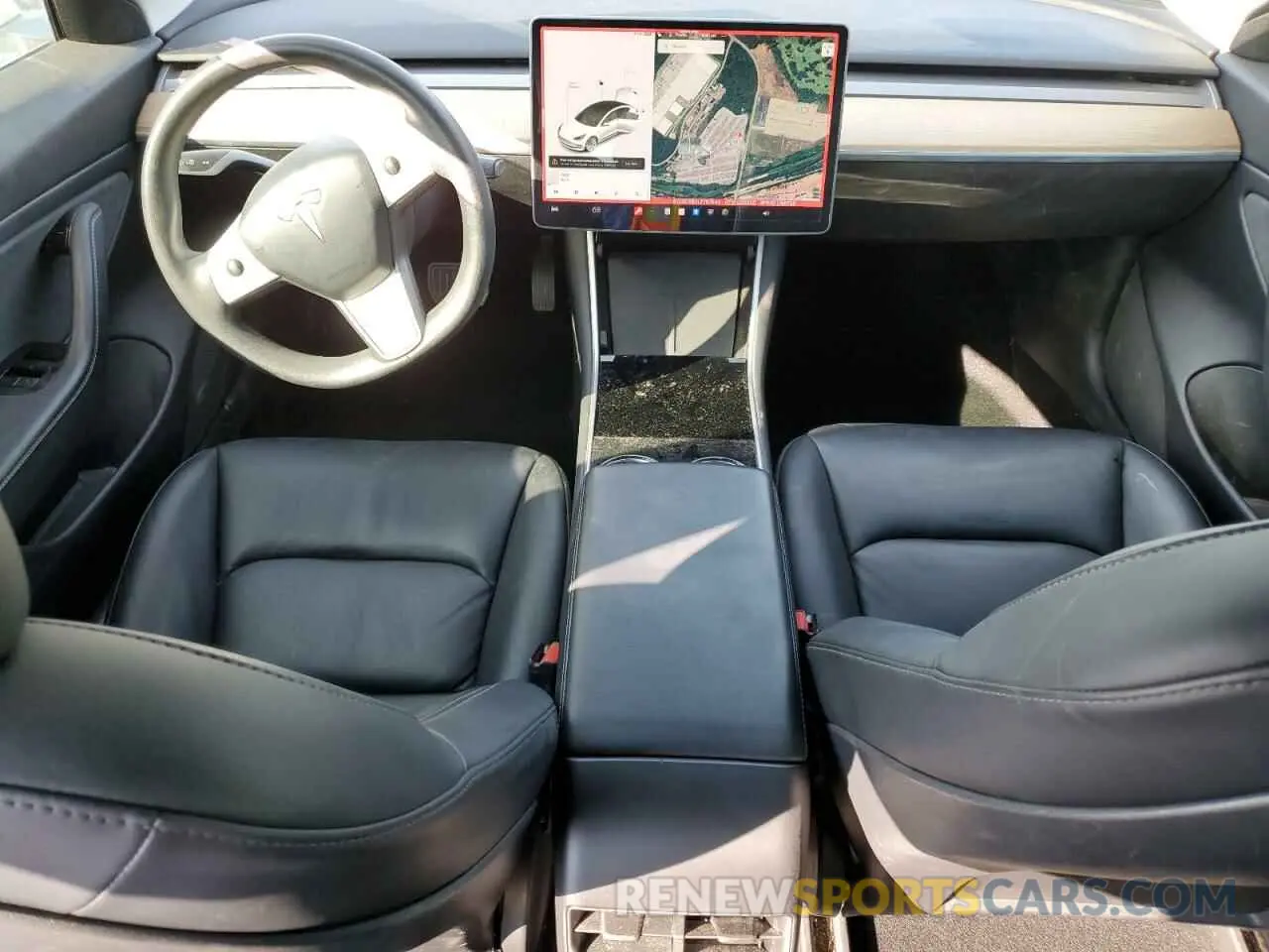 8 Photograph of a damaged car 5YJ3E1EB3LF787644 TESLA MODEL 3 2020