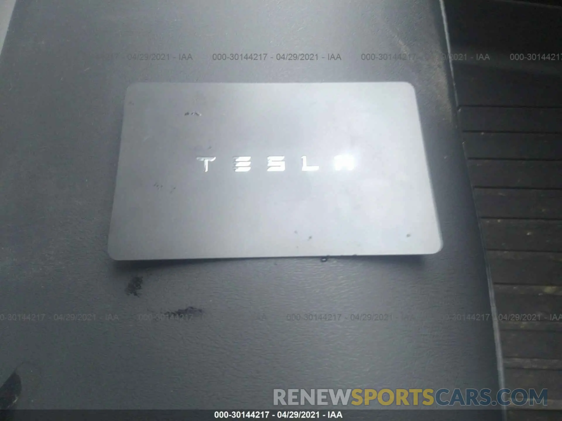 11 Photograph of a damaged car 5YJ3E1EB3LF793573 TESLA MODEL 3 2020