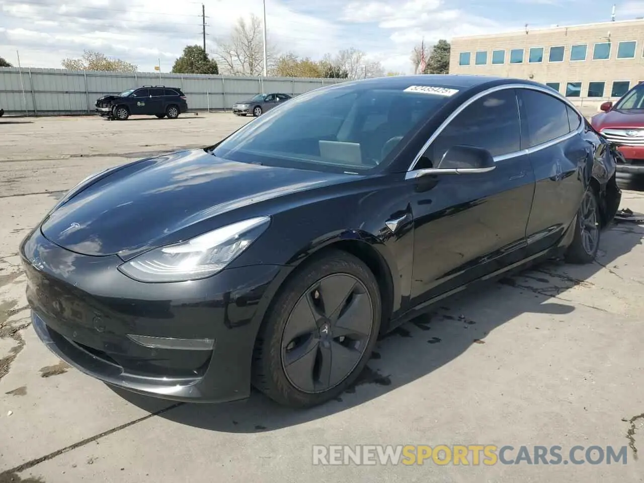 1 Фотография поврежденного автомобиля 5YJ3E1EB4LF599909 TESLA MODEL 3 2020