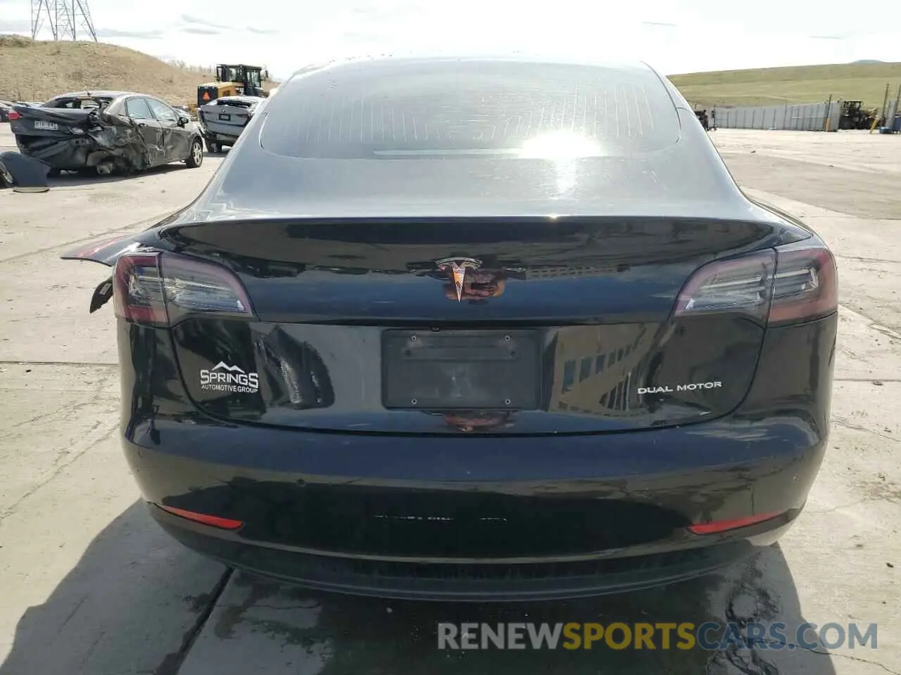 6 Фотография поврежденного автомобиля 5YJ3E1EB4LF599909 TESLA MODEL 3 2020