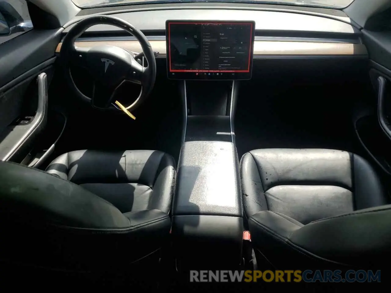 8 Фотография поврежденного автомобиля 5YJ3E1EB4LF599909 TESLA MODEL 3 2020