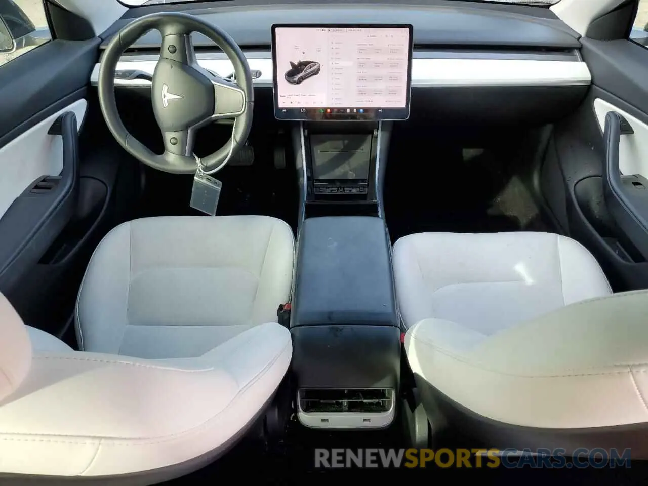 8 Фотография поврежденного автомобиля 5YJ3E1EB4LF601044 TESLA MODEL 3 2020