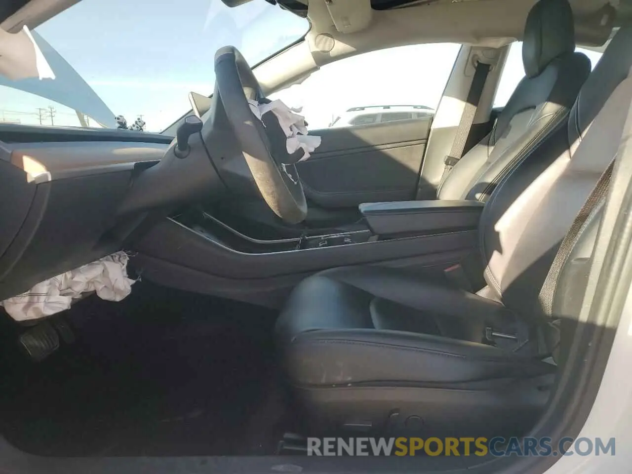 7 Photograph of a damaged car 5YJ3E1EB4LF650258 TESLA MODEL 3 2020