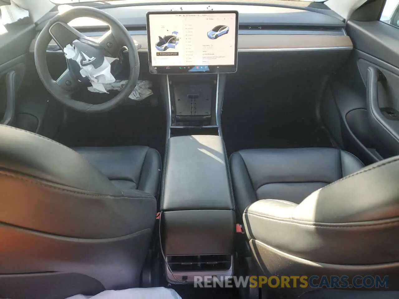 8 Photograph of a damaged car 5YJ3E1EB4LF650258 TESLA MODEL 3 2020