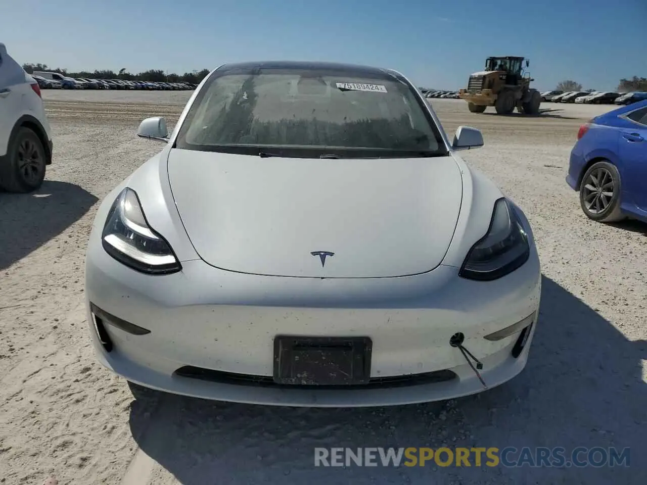 5 Photograph of a damaged car 5YJ3E1EB4LF667321 TESLA MODEL 3 2020