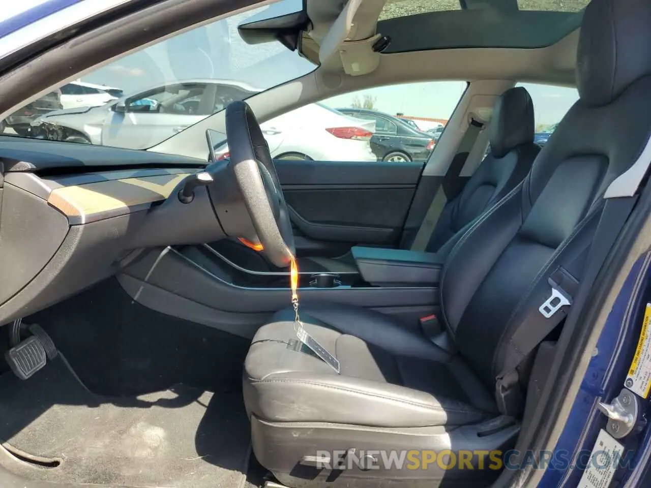 7 Photograph of a damaged car 5YJ3E1EB4LF744575 TESLA MODEL 3 2020