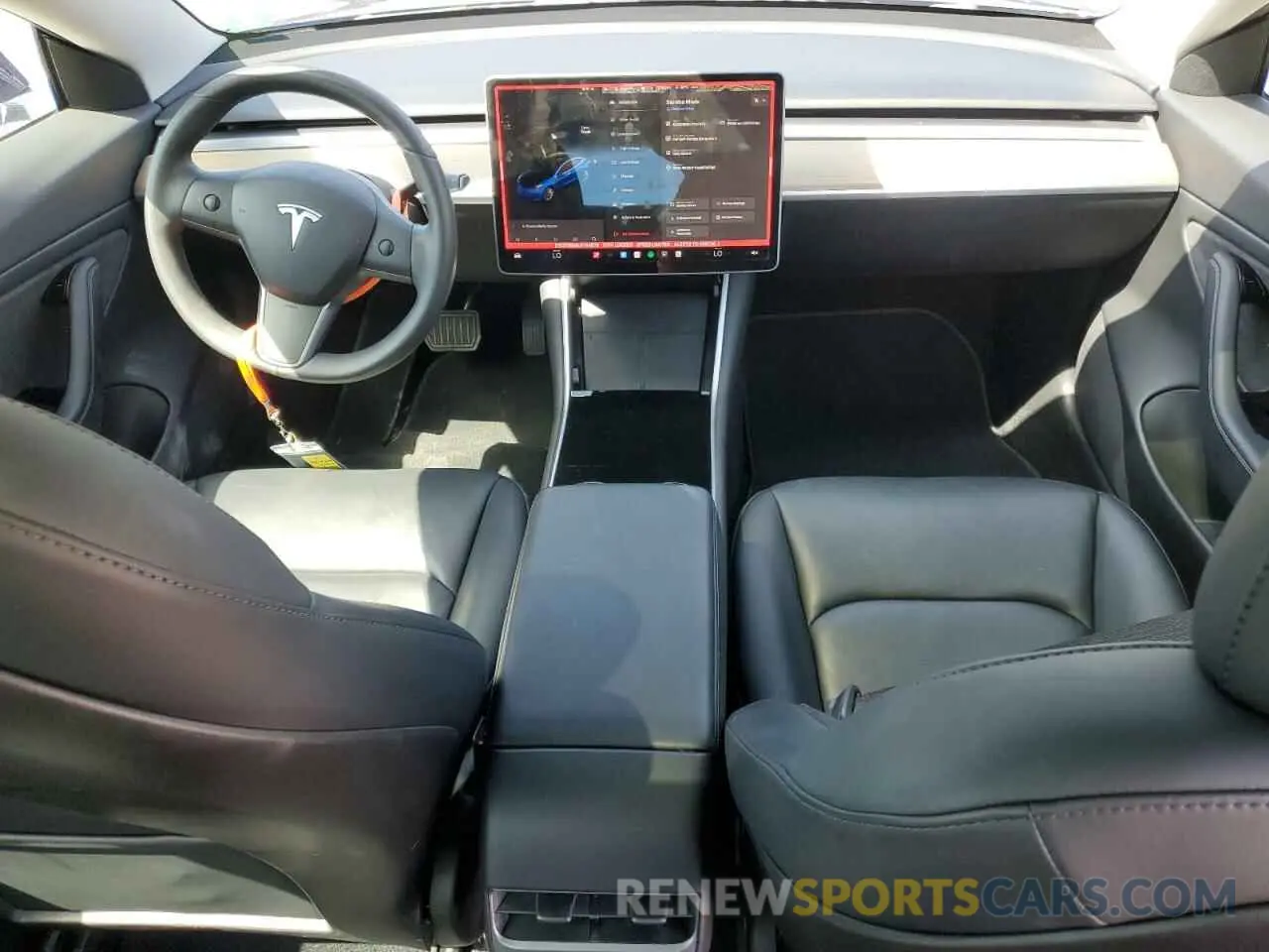 8 Photograph of a damaged car 5YJ3E1EB4LF744575 TESLA MODEL 3 2020
