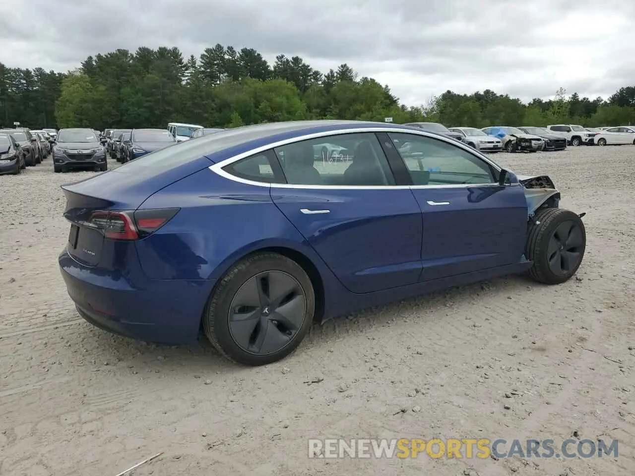 3 Photograph of a damaged car 5YJ3E1EB4LF770299 TESLA MODEL 3 2020