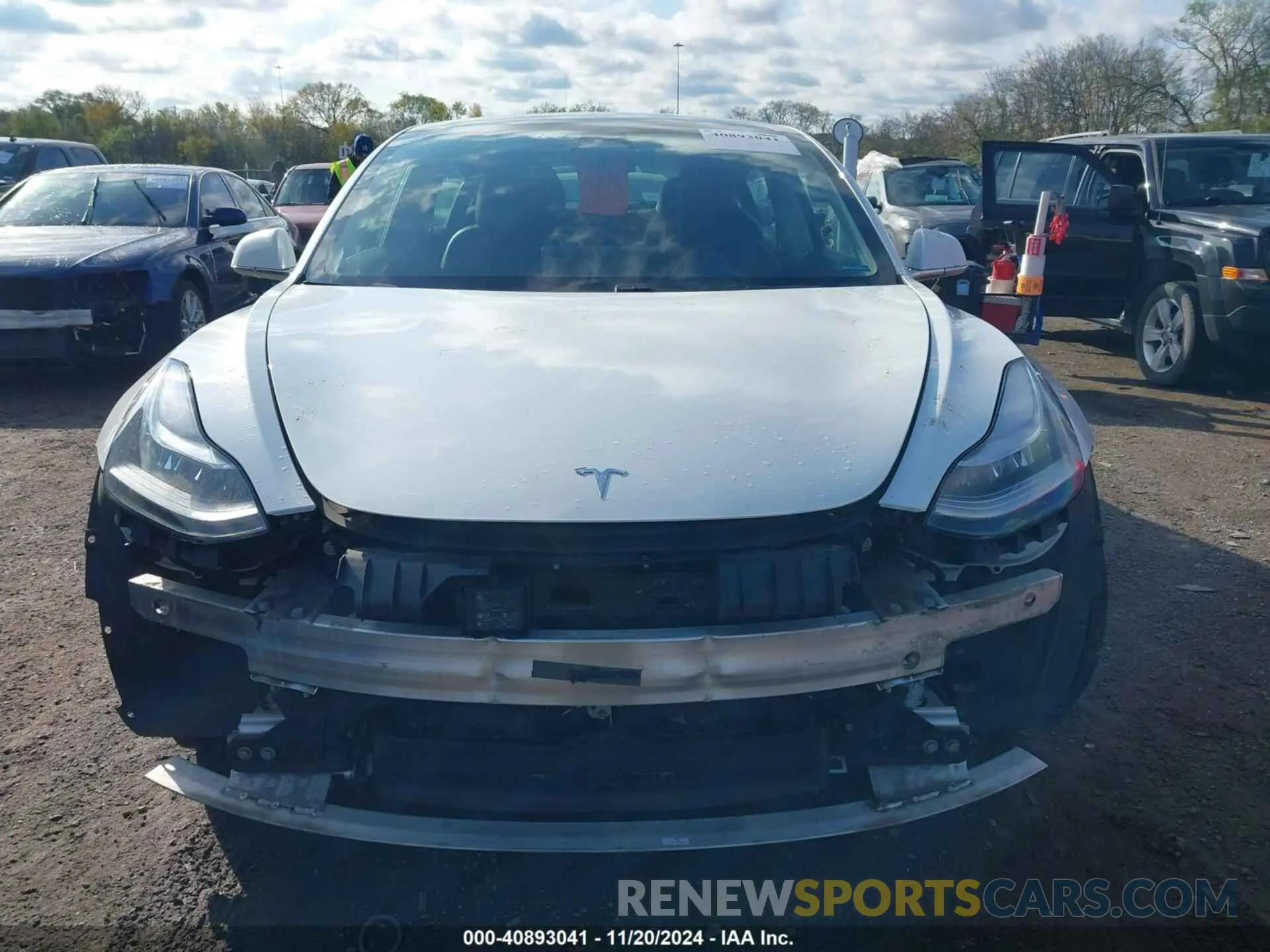 11 Фотография поврежденного автомобиля 5YJ3E1EB4LF795171 TESLA MODEL 3 2020