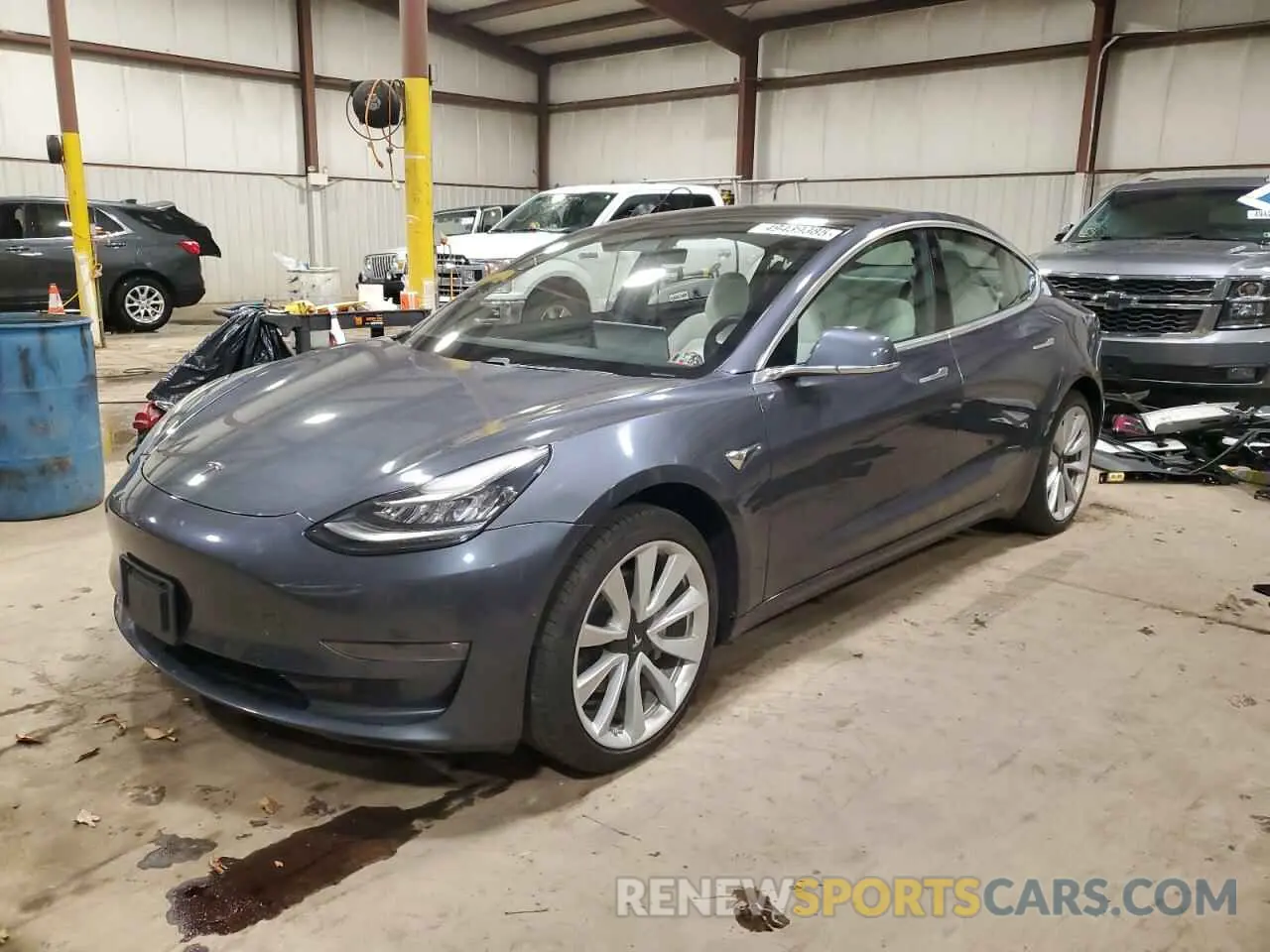 1 Фотография поврежденного автомобиля 5YJ3E1EB4LF795980 TESLA MODEL 3 2020