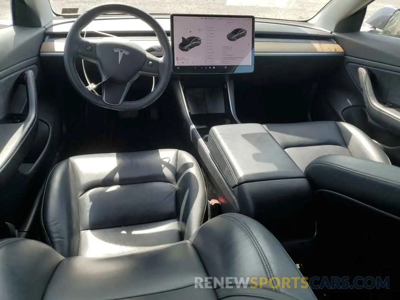 8 Photograph of a damaged car 5YJ3E1EB5LF589907 TESLA MODEL 3 2020
