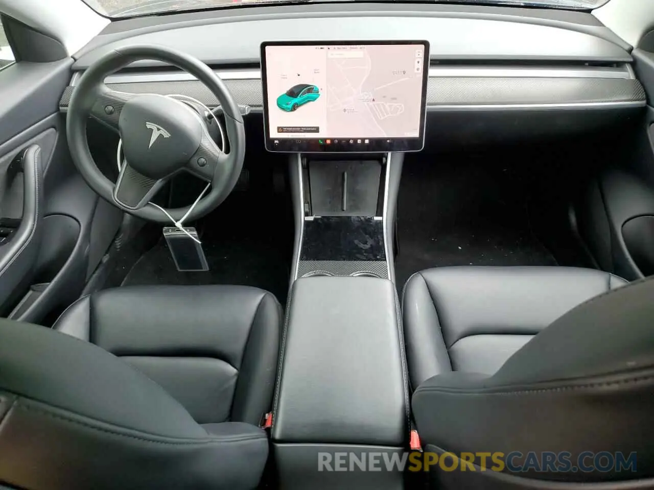 8 Photograph of a damaged car 5YJ3E1EB5LF635185 TESLA MODEL 3 2020
