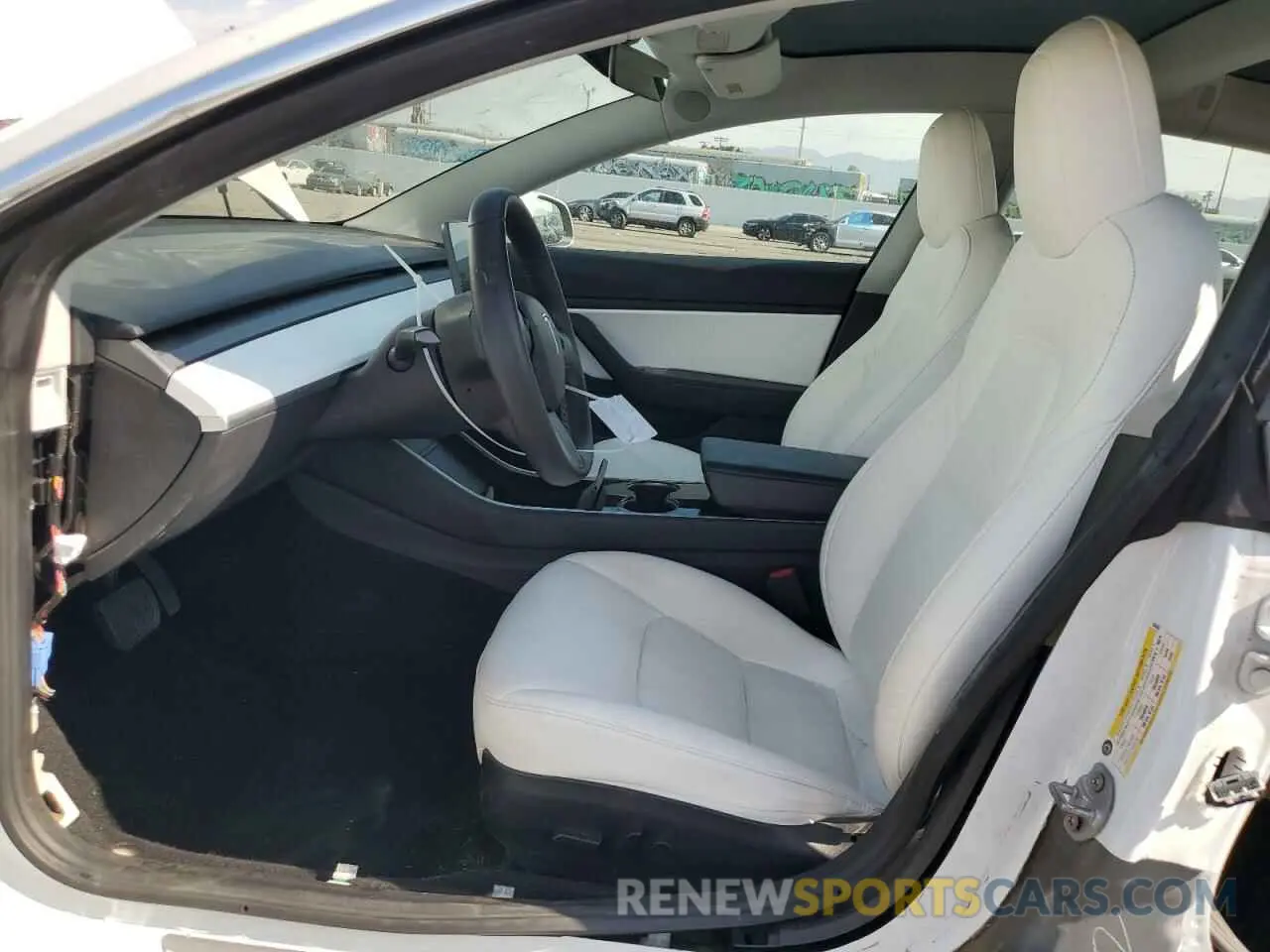 7 Photograph of a damaged car 5YJ3E1EB5LF651662 TESLA MODEL 3 2020