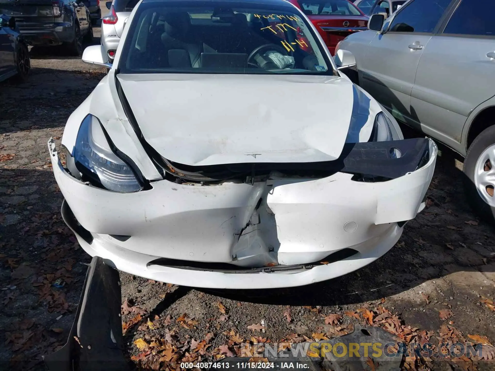 6 Photograph of a damaged car 5YJ3E1EB5LF774930 TESLA MODEL 3 2020