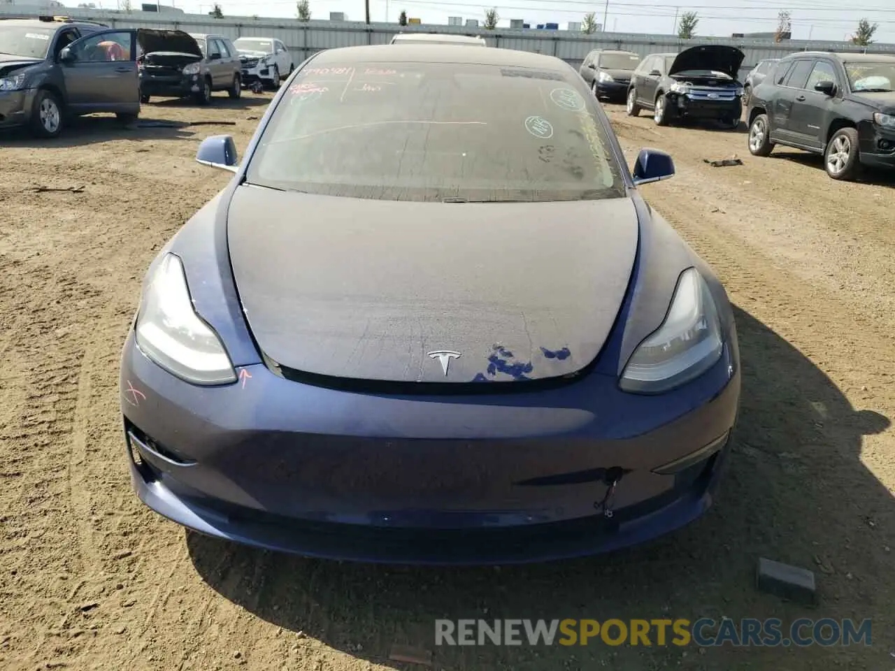 5 Photograph of a damaged car 5YJ3E1EB5LF790481 TESLA MODEL 3 2020