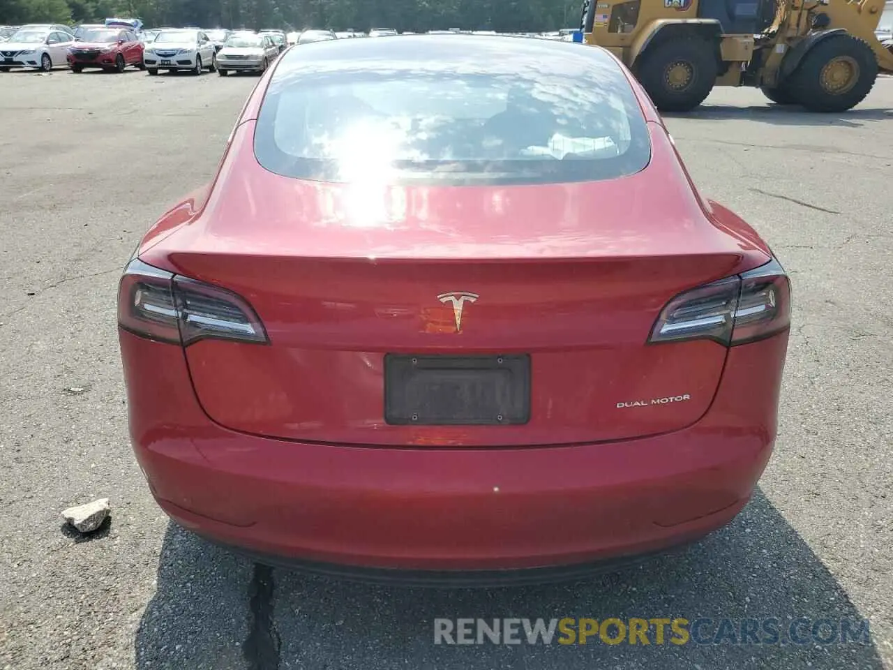 6 Фотография поврежденного автомобиля 5YJ3E1EB5LF794904 TESLA MODEL 3 2020