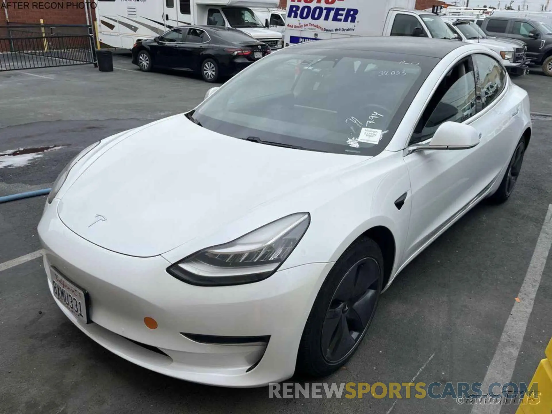 10 Фотография поврежденного автомобиля 5YJ3E1EB5LF800491 TESLA MODEL 3 2020
