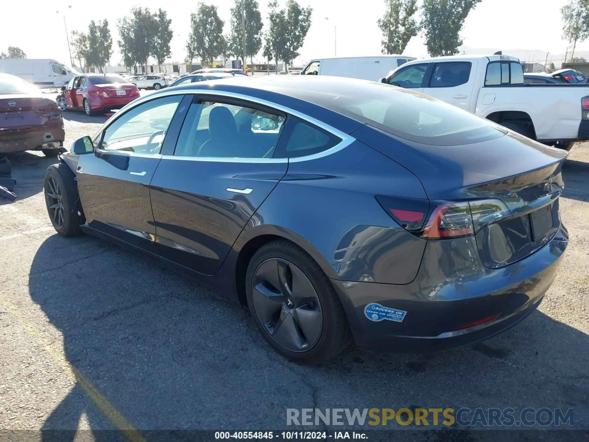 3 Фотография поврежденного автомобиля 5YJ3E1EB5LF800796 TESLA MODEL 3 2020