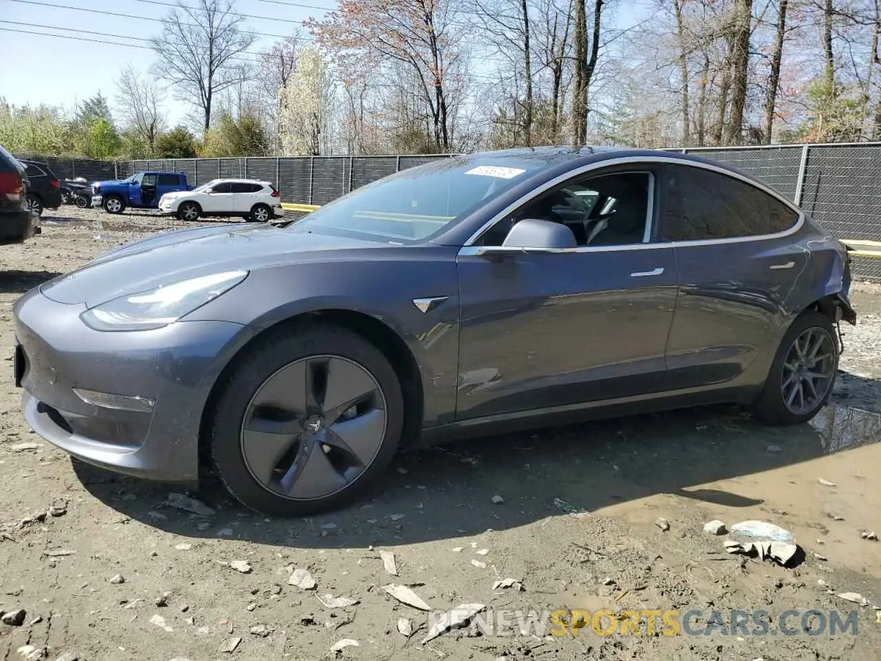 1 Фотография поврежденного автомобиля 5YJ3E1EB6LF616676 TESLA MODEL 3 2020