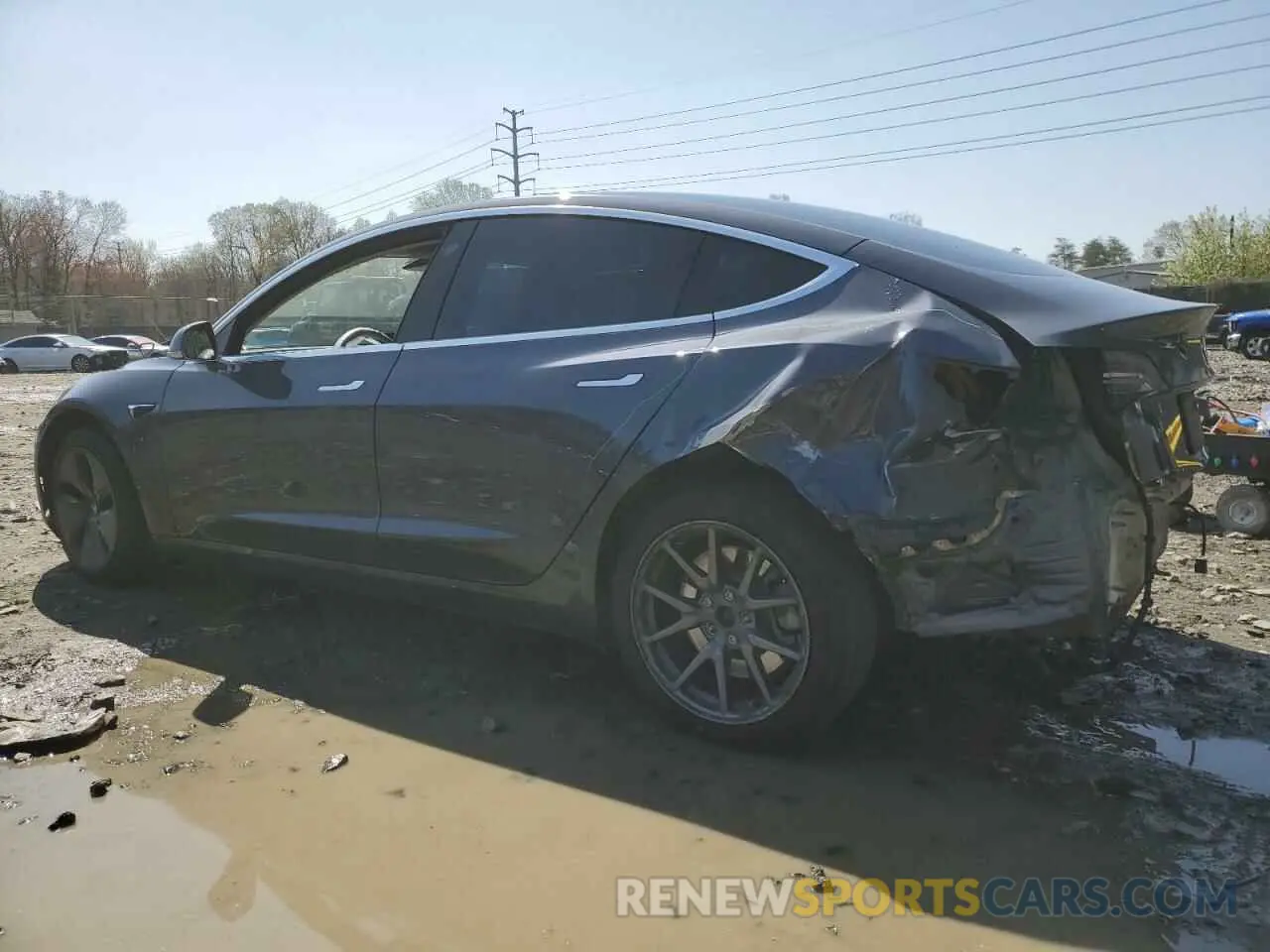 2 Фотография поврежденного автомобиля 5YJ3E1EB6LF616676 TESLA MODEL 3 2020