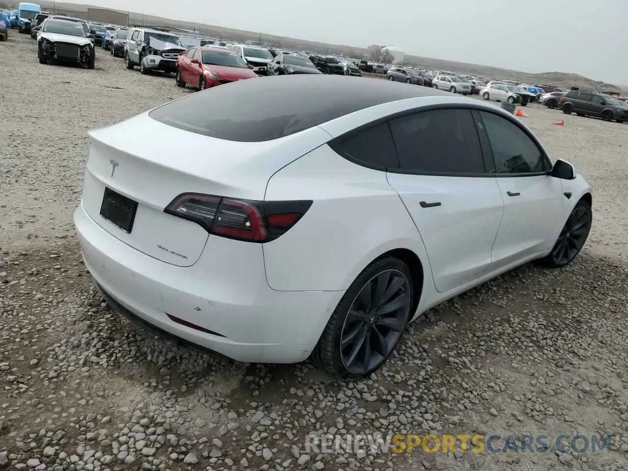 3 Фотография поврежденного автомобиля 5YJ3E1EB6LF628164 TESLA MODEL 3 2020