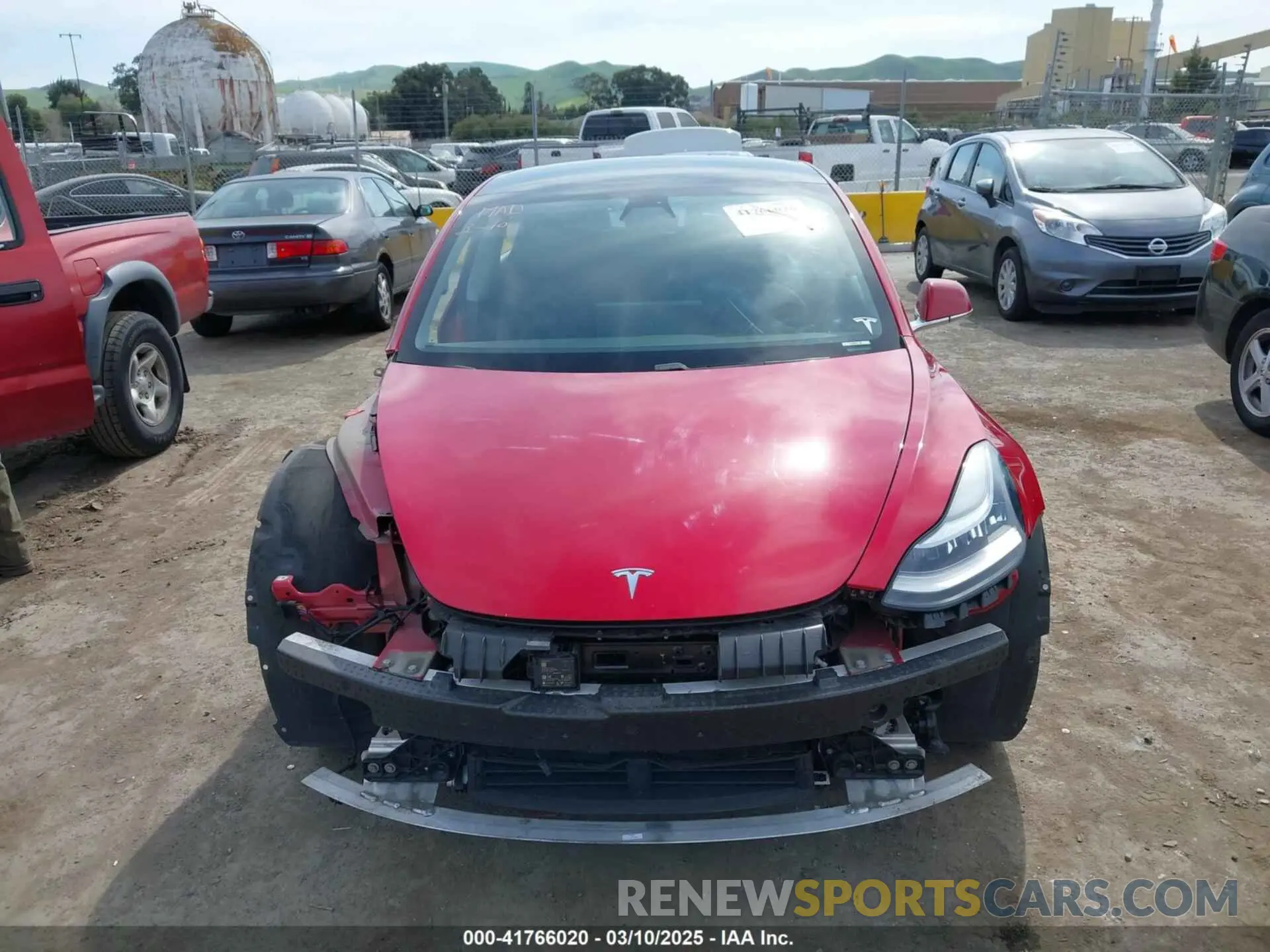 13 Photograph of a damaged car 5YJ3E1EB6LF649824 TESLA MODEL 3 2020