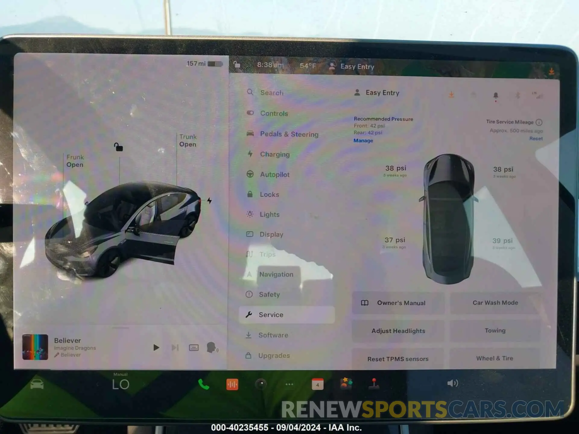 7 Photograph of a damaged car 5YJ3E1EB6LF651332 TESLA MODEL 3 2020
