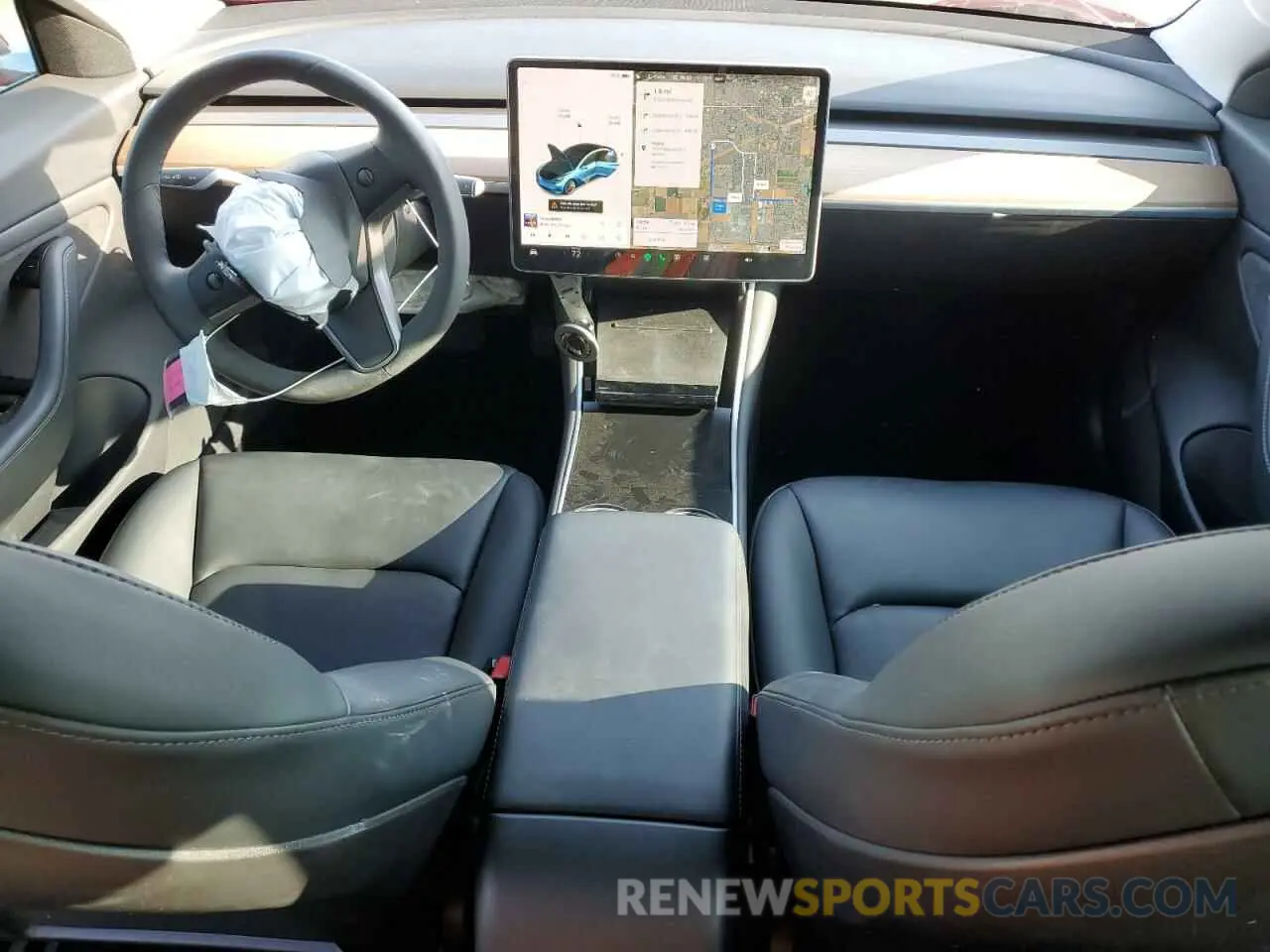 8 Photograph of a damaged car 5YJ3E1EB6LF666753 TESLA MODEL 3 2020