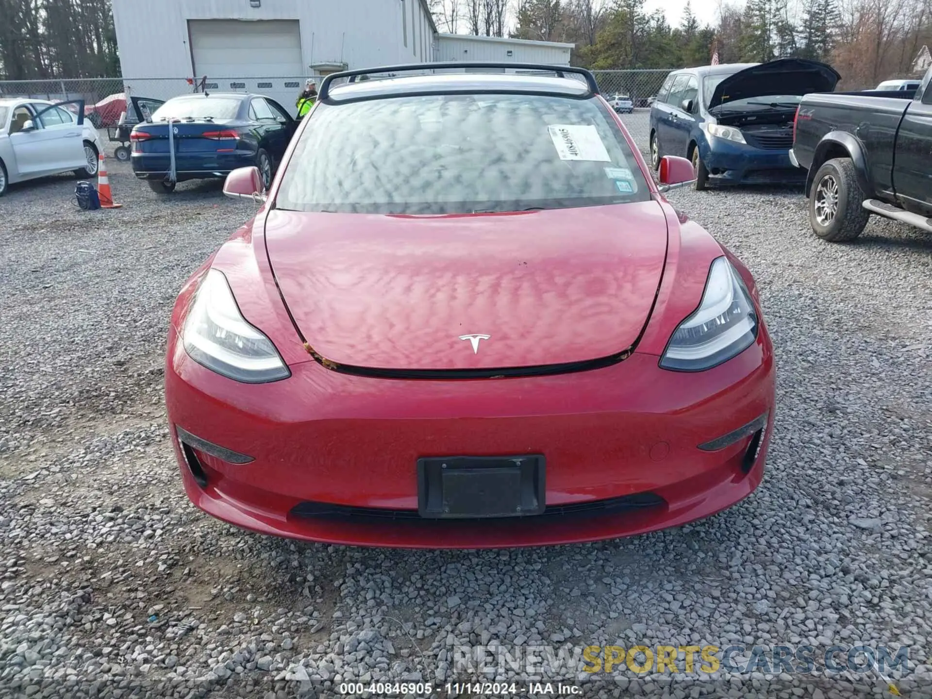 13 Photograph of a damaged car 5YJ3E1EB7LF497374 TESLA MODEL 3 2020