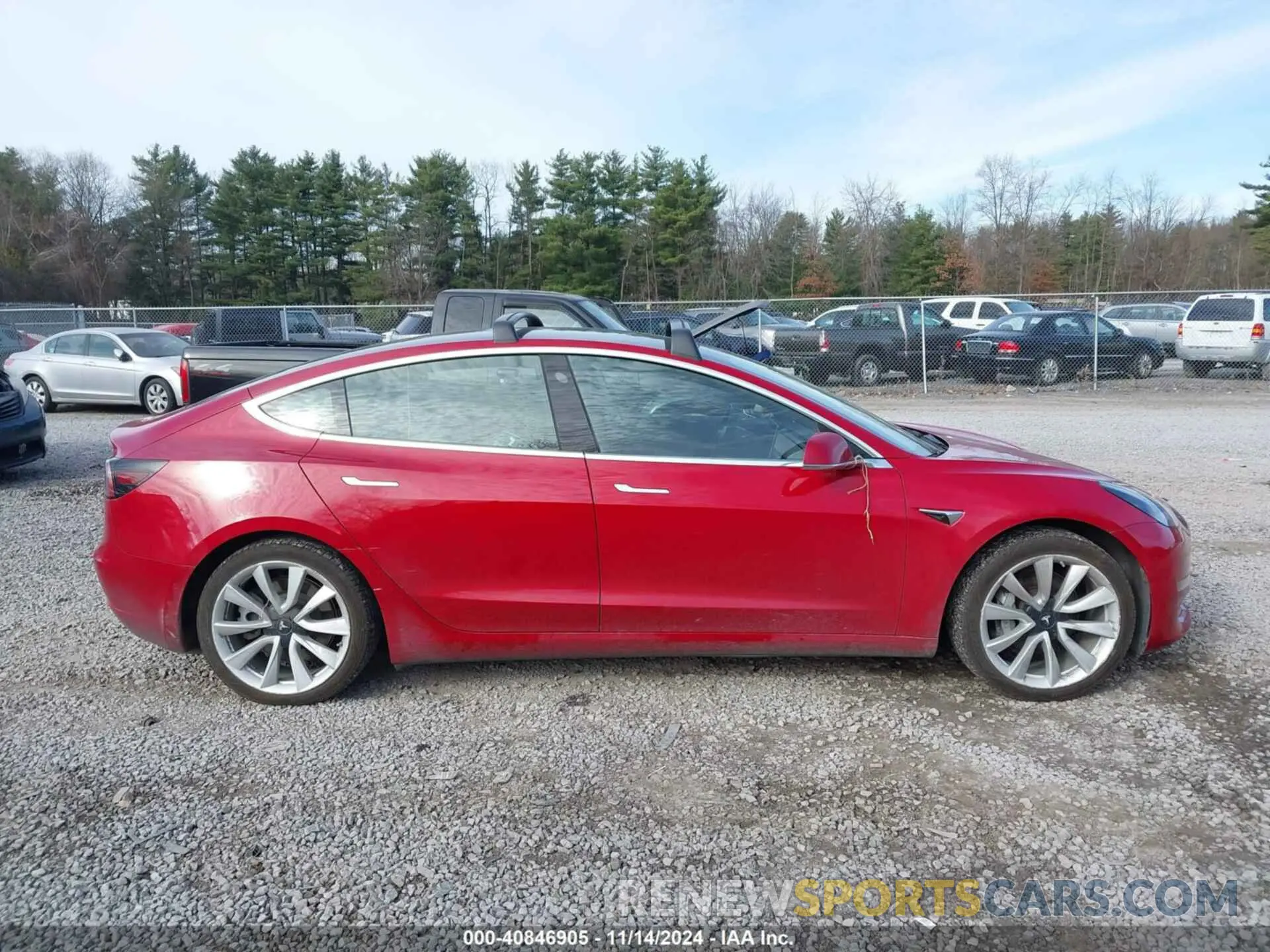 14 Photograph of a damaged car 5YJ3E1EB7LF497374 TESLA MODEL 3 2020