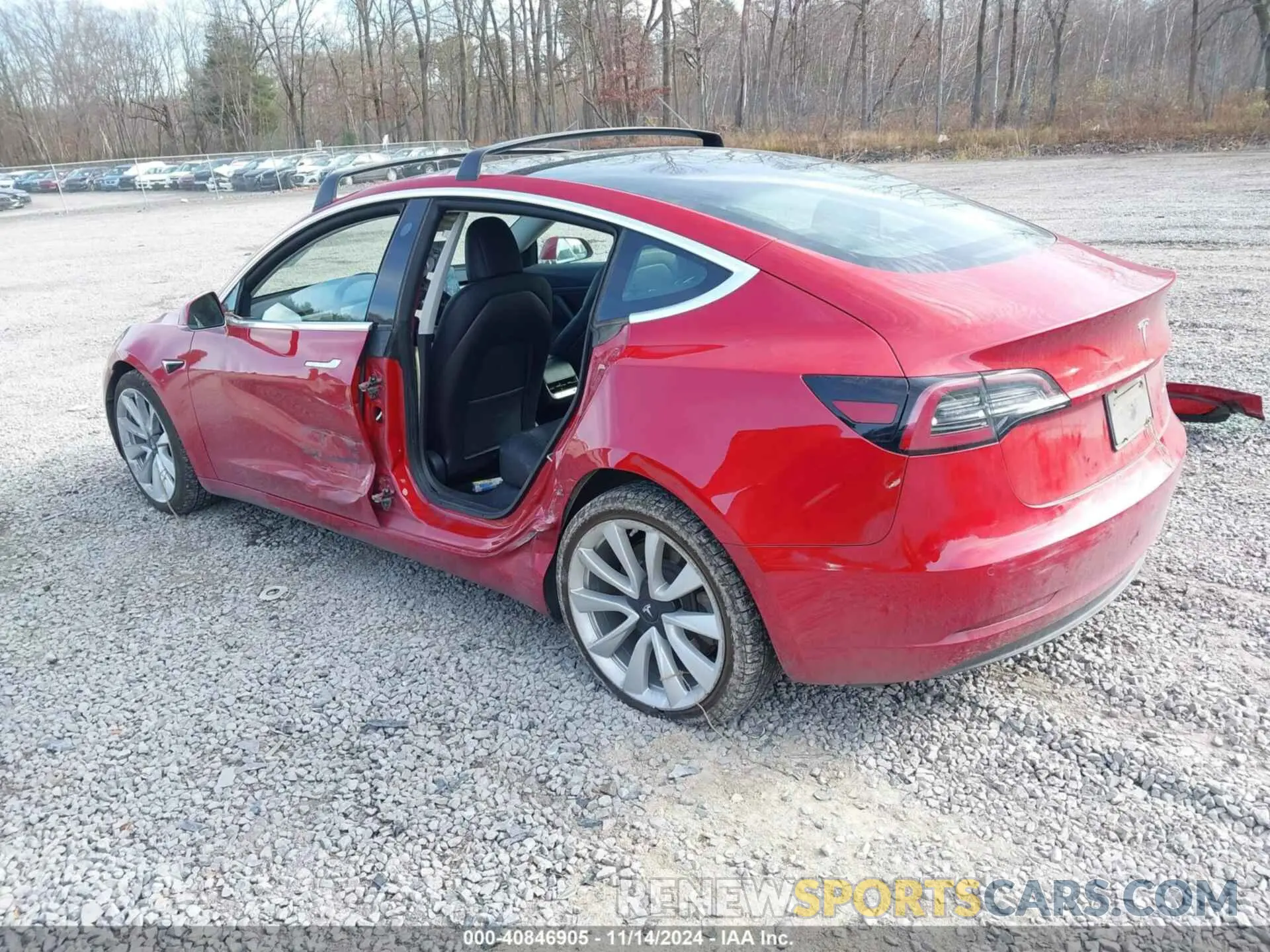 3 Photograph of a damaged car 5YJ3E1EB7LF497374 TESLA MODEL 3 2020